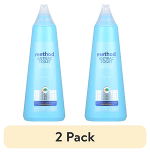 Method Antibacterial Toilet Bowl Cleaner, Spearmint Fragrance, 2 Pack, 24 fl oz Method Antibacterial Toilet Bowl Cleaner, Spearmint Fragrance, 2 Pack, 24 fl oz