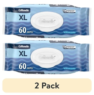 Cottonelle Ultra Fresh XL Flushable Wet Wipes, 2 Pack, 1 Flip-Top Pack Cottonelle Ultra Fresh XL Flushable Wet Wipes, 2 Pack, 1 Flip-Top Pack