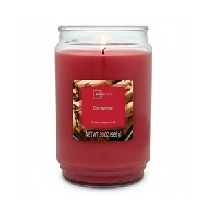 Mainstays 20oz Cinnamon Scented Single-Wick Glass Jar Candle Mainstays 20oz Cinnamon Scented Single-Wick Glass Jar Candle