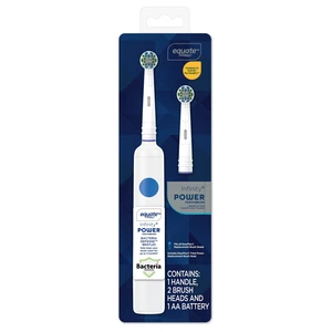Equate Infinity Power Toothbrush, Antibacterial Replacement Brush Heads, White Equate Infinity Power Toothbrush, Antibacterial Replacement Brush Heads, White