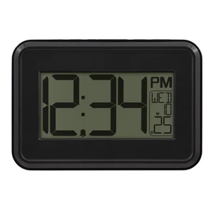 Mainstays 4.90" Digital Table and Wall Clock with 12-Hour Display and Alarm Mainstays 4.90" Digital Table and Wall Clock with 12-Hour Display and Alarm