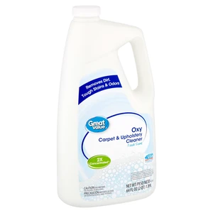 2137 Great Value Carpet & Rug Cleaner, Fresh Scent, 64 Fl Oz 2137 Great Value Carpet & Rug Cleaner, Fresh Scent, 64 Fl Oz