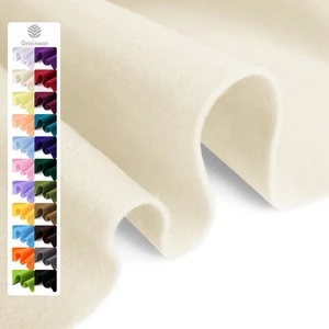 Ivory Soft Acrylic Felt Sheet, 18" x 36", 1.6mm Thick Ivory Soft Acrylic Felt Sheet, 18" x 36", 1.6mm Thick