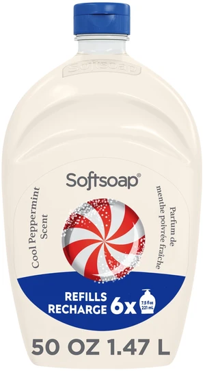 Softsoap Limited Edition Liquid Hand Soap, 50 fl oz, Cool Peppermint Scent Softsoap Limited Edition Liquid Hand Soap, 50 fl oz, Cool Peppermint Scent