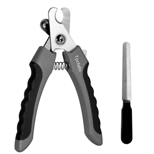 Tpotato Dog Nail Clippers and Trimmers for Large Breed with Quick Sensor, Safari Professional Cat Nail Clipper with Safety Guard and Nail File Tpotato Dog Nail Clippers and Trimmers for Large Breed with Quick Sensor, Safari Professional Cat Nail Clipper with Safety Guard and Nail File