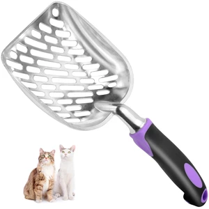 Metal Cat Litter Scoop with Long Handle Metal Cat Litter Scoop with Long Handle