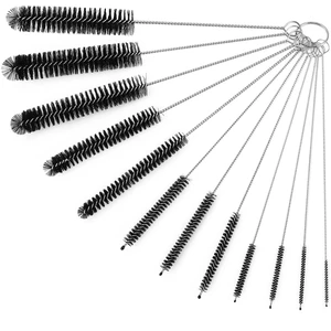Ixiaoyoo 12 Pcs 8.2 Inch Nylon Straw Cleaner Brushes Set Ixiaoyoo 12 Pcs 8.2 Inch Nylon Straw Cleaner Brushes Set