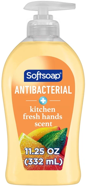 Softsoap Antibacterial Hand Soap, Kitchen Fresh Hands Scent, Eliminates 99% of Bacteria, 11.25 fl oz Softsoap Antibacterial Hand Soap, Kitchen Fresh Hands Scent, Eliminates 99% of Bacteria, 11.25 fl oz