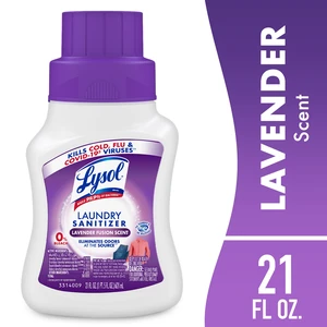 Lysol Laundry Sanitizer Additive, Lavender, 21 fl oz Lysol Laundry Sanitizer Additive, Lavender, 21 fl oz