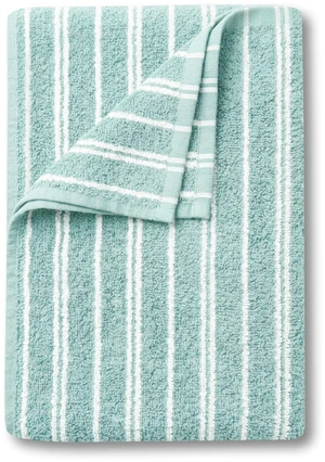 Mainstays Basic Striped Bath Towel, Aqua Mainstays Basic Striped Bath Towel, Aqua
