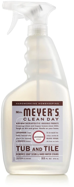 Mrs. Meyer's Clean Day Lavender Scent Tub and Tile Cleaner, 33fl oz Mrs. Meyer's Clean Day Lavender Scent Tub and Tile Cleaner, 33fl oz