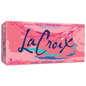 La Croix Natural Cran-Raspberry Flavored Sparkling Water, 12 fl oz, 8 Pack La Croix Natural Cran-Raspberry Flavored Sparkling Water, 12 fl oz, 8 Pack