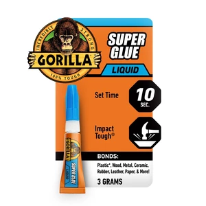 Gorilla Super Glue 3g Tube, 1-Pack Gorilla Super Glue 3g Tube, 1-Pack