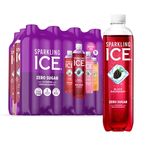 Sparkling Ice Purple Variety Pack, Flavored Sparkling Water, 17 fl oz, 12 Count Sparkling Ice Purple Variety Pack, Flavored Sparkling Water, 17 fl oz, 12 Count
