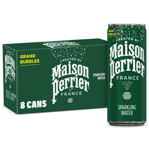 Maison Perrier Unflavored Ultimate Sparkling Water, 11.15fl oz, 8-Pack Cans Maison Perrier Unflavored Ultimate Sparkling Water, 11.15fl oz, 8-Pack Cans