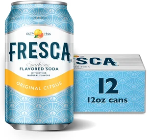 Fresca Citrus Soda Pop Fridge Pack Cans, 12 fl oz, 12 Pack Fresca Citrus Soda Pop Fridge Pack Cans, 12 fl oz, 12 Pack