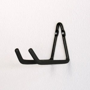 Hyper Tough Screw Mounted Steel Utility V-Hook, Black, 3in x 4.3in x 7in Hyper Tough Screw Mounted Steel Utility V-Hook, Black, 3in x 4.3in x 7in