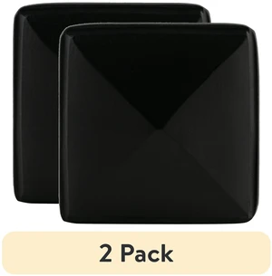 2-Pack Mainstays Square Black Metal Wall Hook, 2.25 x 2.25 in 2-Pack Mainstays Square Black Metal Wall Hook, 2.25 x 2.25 in