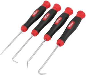 Hyper Tough 4-Piece Curved, Complex & 90-Degree Steel Hooks Hyper Tough 4-Piece Curved, Complex & 90-Degree Steel Hooks