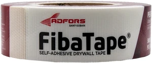 Saint-Gobain ADFORS FibaTape Perfect Finish 1-7/8 Inch x 180 Foot Ultra Thin Self-Adhesive Mesh Drywall Joint Tape Saint-Gobain ADFORS FibaTape Perfect Finish 1-7/8 Inch x 180 Foot Ultra Thin Self-Adhesive Mesh Drywall Joint Tape
