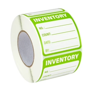 600Pcs 2x2in Inventory Stickers Control Labels for Shipping Packing 600Pcs 2x2in Inventory Stickers Control Labels for Shipping Packing