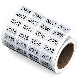 4"x0.8" Waterproof Vinyl Inventory Number Stickers 2001-4000 4"x0.8" Waterproof Vinyl Inventory Number Stickers 2001-4000