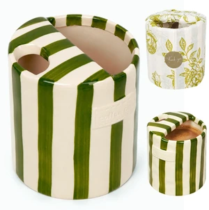 10oz Ceramic Porcelain Hand-Painted Striped Art Coffee Mug & Espresso Cup, Multi-Use for Kitchen and Dining, Green 10oz Ceramic Porcelain Hand-Painted Striped Art Coffee Mug & Espresso Cup, Multi-Use for Kitchen and Dining, Green
