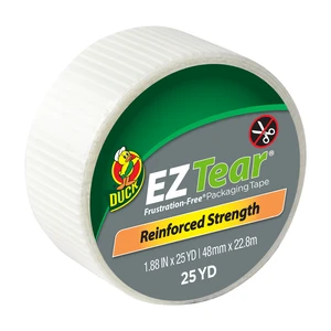 Duck EZ Start Packing Tape, 1.88in x 25yd, Non-transparent Duck EZ Start Packing Tape, 1.88in x 25yd, Non-transparent