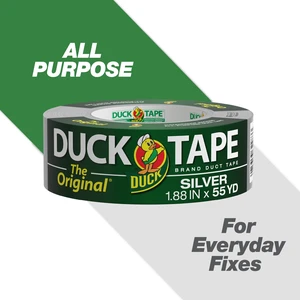 Duck Tape Original Duct Tape, 1.88in x 55yd, Silver Duck Tape Original Duct Tape, 1.88in x 55yd, Silver