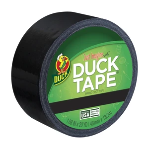 Duck Tape Duct Tape 1.88in x 20yd Black Duck Tape Duct Tape 1.88in x 20yd Black