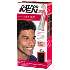 Just for Men Touch of Gray Men's Hair Color Kit with Comb Applicator for Easy Application Just for Men Touch of Gray Men's Hair Color Kit with Comb Applicator for Easy Application