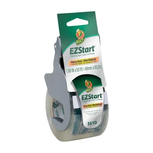 Duck Brand EZ Start 1.88 in x 55.5 yd Packaging Tape with One Handed Dispenser Duck Brand EZ Start 1.88 in x 55.5 yd Packaging Tape with One Handed Dispenser