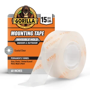 Gorilla Clear Mounting Tape 60in Roll Gorilla Clear Mounting Tape 60in Roll