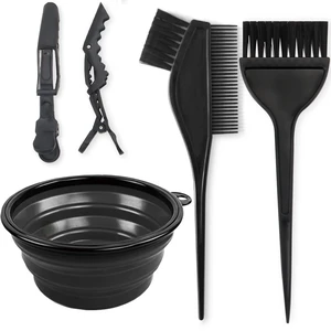 Yexixsr 5Pcs Hair Bleach Kit with Dye Brush, Color Bowl, Hair Clips Yexixsr 5Pcs Hair Bleach Kit with Dye Brush, Color Bowl, Hair Clips