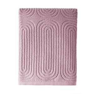 Beautiful by Drew Barrymore Textured Bath Towel 100% Cotton Rose Pink Beautiful by Drew Barrymore Textured Bath Towel 100% Cotton Rose Pink