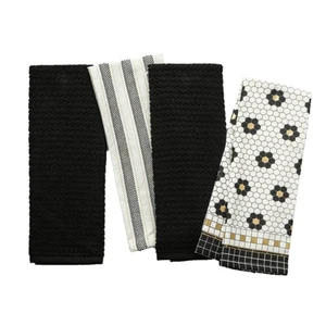 Thyme & Table Penny Tile 4-Pack Kitchen Towel Set Thyme & Table Penny Tile 4-Pack Kitchen Towel Set
