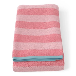 Mainstays Kids Cotton Jacquard Bath Towel, 27" x 52", Pink Stripe Mainstays Kids Cotton Jacquard Bath Towel, 27" x 52", Pink Stripe