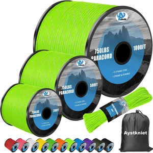 750lb 11 Strand Paracord, 100'/200'/500'/1000' 750lb 11 Strand Paracord, 100'/200'/500'/1000'