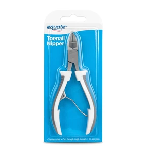 Equate Stainless Steel Toenail Nipper for Ingrown Toenails & Adult Nail Health, 1 Count Equate Stainless Steel Toenail Nipper for Ingrown Toenails & Adult Nail Health, 1 Count