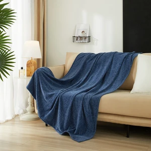 Mainstays Chenille Throw 50x60in Washed Indigo Mainstays Chenille Throw 50x60in Washed Indigo
