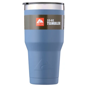 Ozark Trail 32oz Stainless Steel Insulated Tumbler, Indigo Blue Ozark Trail 32oz Stainless Steel Insulated Tumbler, Indigo Blue