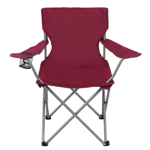 Ozark Trail Basic Quad Folding Camp Chair with Cup Holder, Orchid Plum, Adult Ozark Trail Basic Quad Folding Camp Chair with Cup Holder, Orchid Plum, Adult