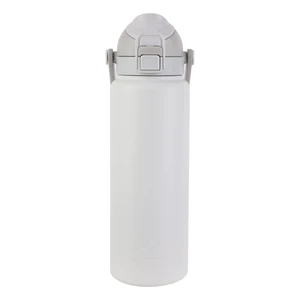 Ozark Trail 30oz Stainless Steel Double Wall Vacuum-Insulated Water Bottle with Sip & Chug Lid, Light Gray Ozark Trail 30oz Stainless Steel Double Wall Vacuum-Insulated Water Bottle with Sip & Chug Lid, Light Gray