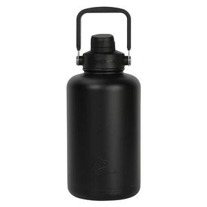 Ozark Trail 64oz Stainless Steel Insulated Jug with Handle, Black Ozark Trail 64oz Stainless Steel Insulated Jug with Handle, Black