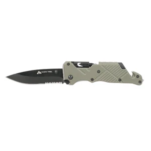Ozark Trail 7-in-1 Stainless Steel Multitool Knife with Screwdriver Ozark Trail 7-in-1 Stainless Steel Multitool Knife with Screwdriver