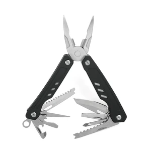 Ozark Trail 17-in-1 Multitool, Model 2119, Stainless Steel, Black Ozark Trail 17-in-1 Multitool, Model 2119, Stainless Steel, Black