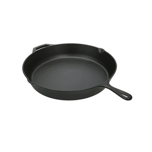 Ozark Trail 12-Inch Pre-Seasoned Cast Iron Skillet with Handles Ozark Trail 12-Inch Pre-Seasoned Cast Iron Skillet with Handles
