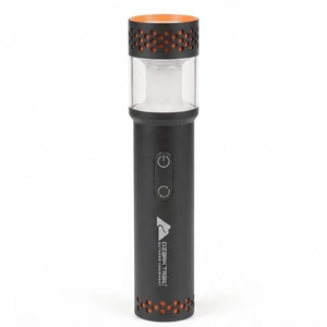 Ozark Trail Rechargeable LED Pocket Flashlight and Lantern, 1000 lm, IPX5 Water-Resistant, Black & Orange Ozark Trail Rechargeable LED Pocket Flashlight and Lantern, 1000 lm, IPX5 Water-Resistant, Black & Orange