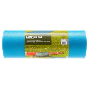 Ozark Trail Closed Cell Foam Sleeping Pad, Blue, 20x72x0.5in Ozark Trail Closed Cell Foam Sleeping Pad, Blue, 20x72x0.5in