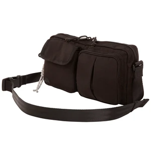 Ozark Trail Unisex Double Pocket Polyester Fanny Pack, Black Ozark Trail Unisex Double Pocket Polyester Fanny Pack, Black